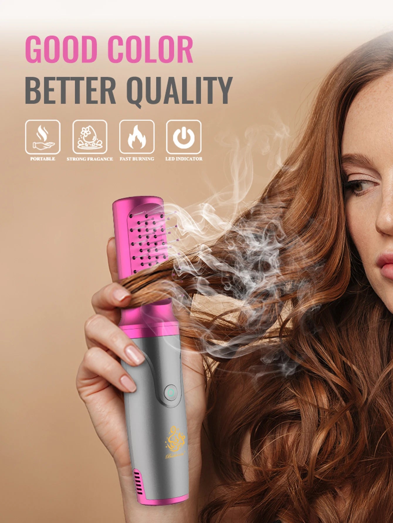 Hair Use Incense Portable Comb Burner Usb Electric Incense Burner Bukhoor Censer